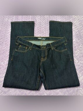 Old Navy “Flirt” Dark Blue Denim Bootcut Jeans